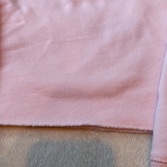 Abercrombie kids pink sweatshirt with white glitter lettering - Picture 5 of 5